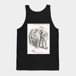 50 years of W G Grace punch cartoon 1898 Tank Top